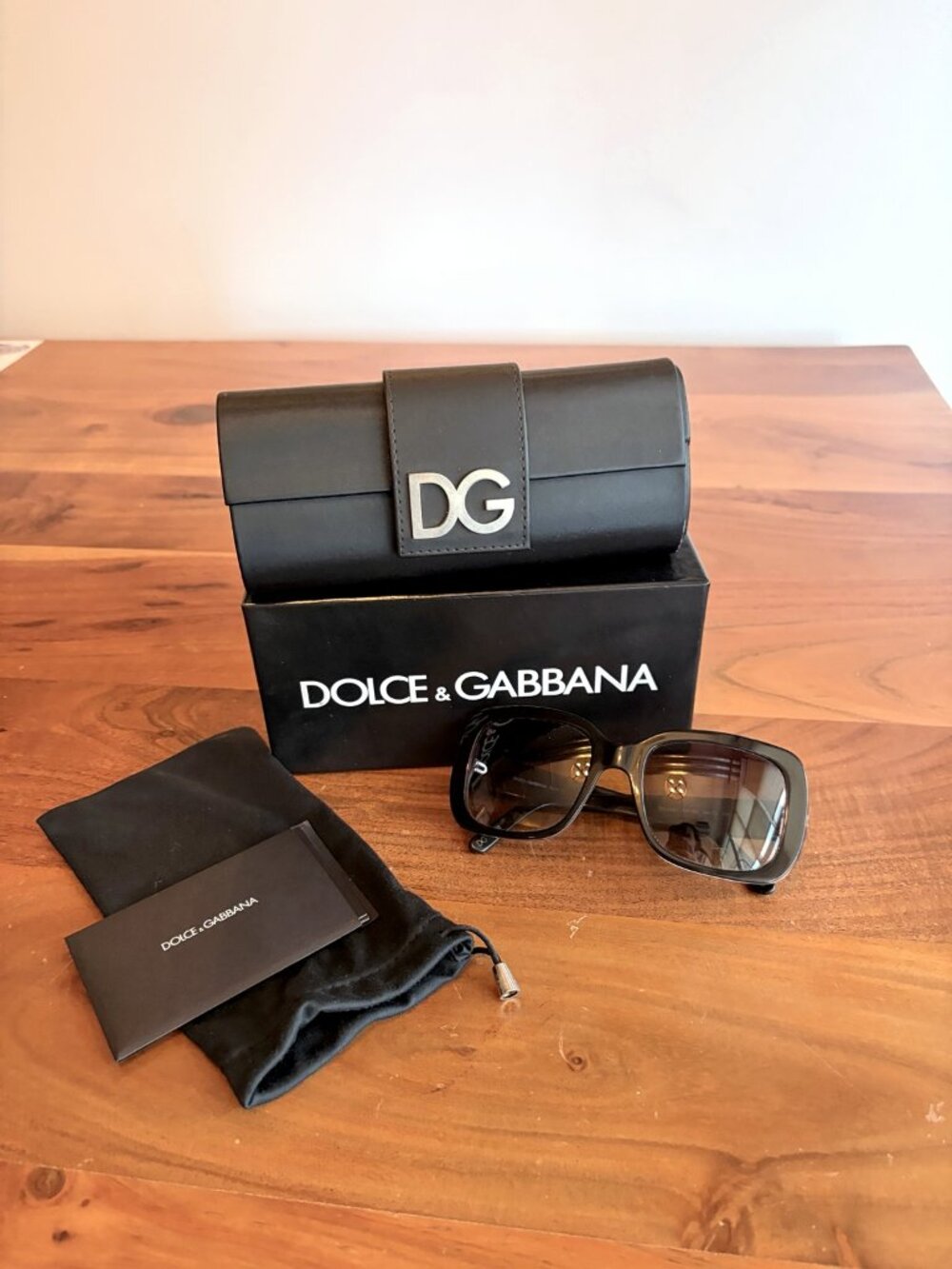 Dolce & Gabbana DG4017 Oversized Sunglasses + Case Box